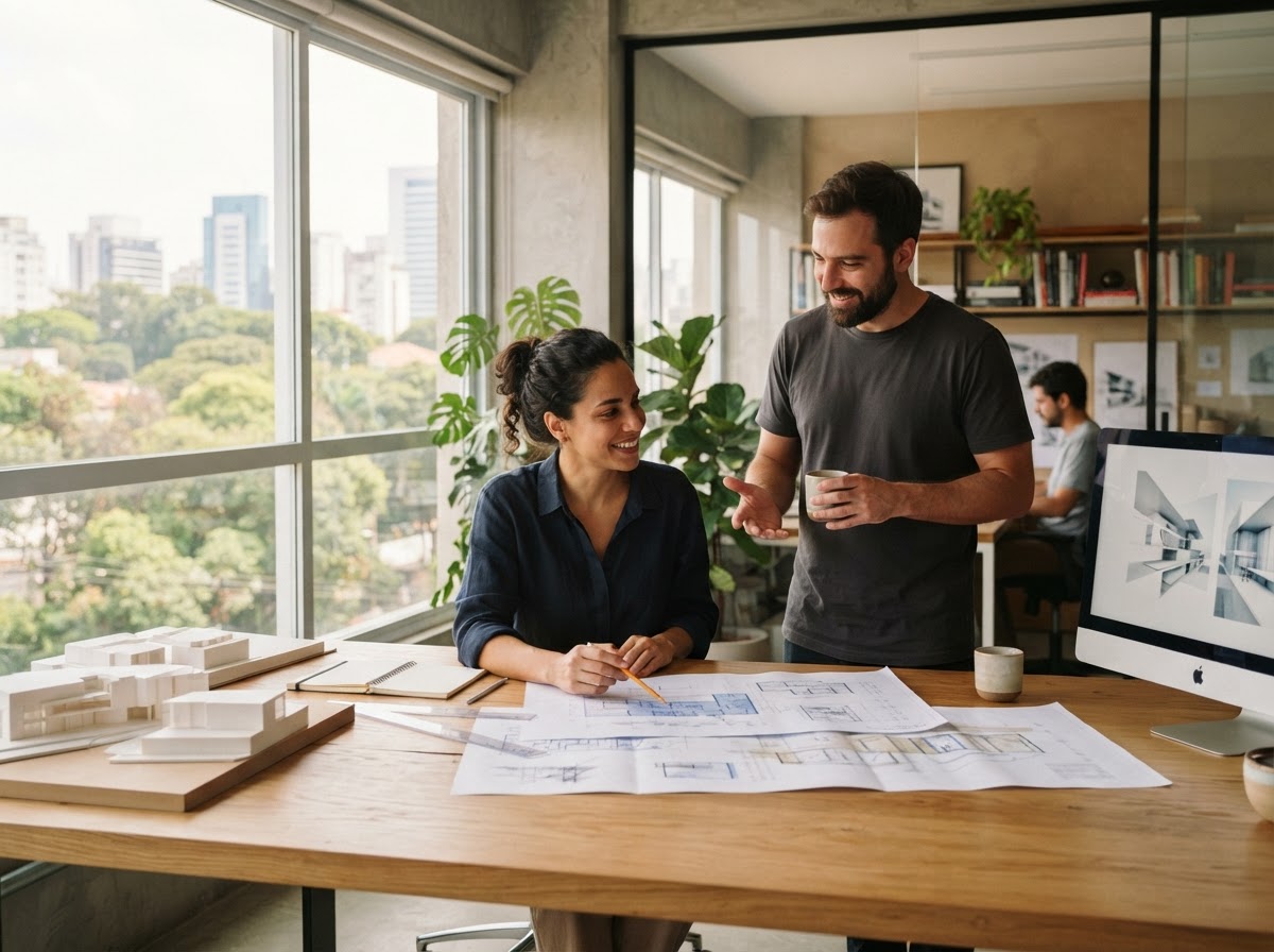 Diaz Axoris — equipe e ambiente de trabalho dedicados à análise de dados financeiros